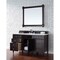 James Martin Vanities Brittany 60in Single Vanity, Burnished Mahogany w/ 3 CM White Zeus Quartz Top 650-V60S-BNM-3WZ - alternate 2